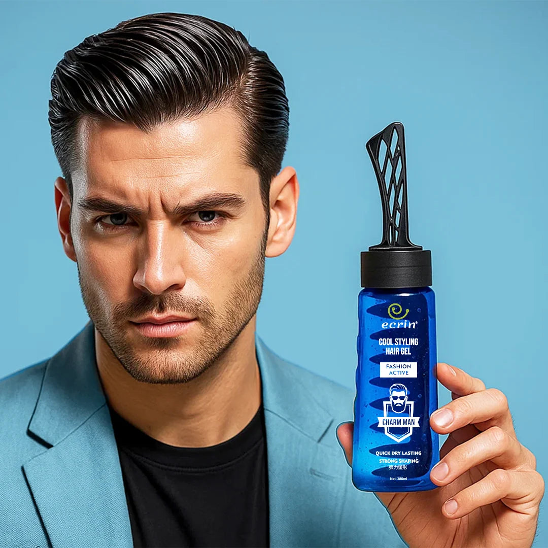 Premium Cool Styling Hair Gel With Active Collagen -280ml