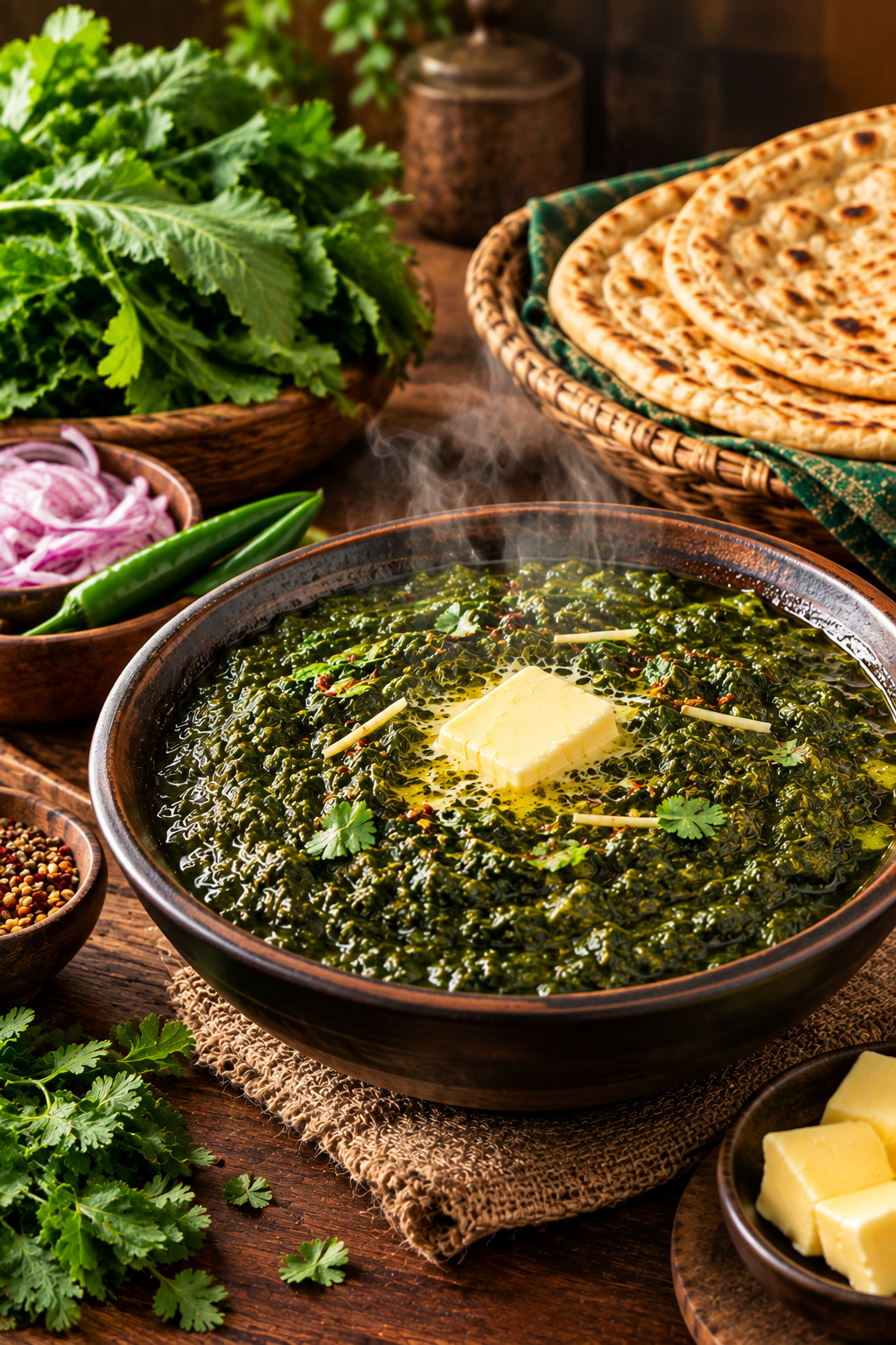 Premium Punjab Ka Saag – Traditional Desi Taste | 1 KG