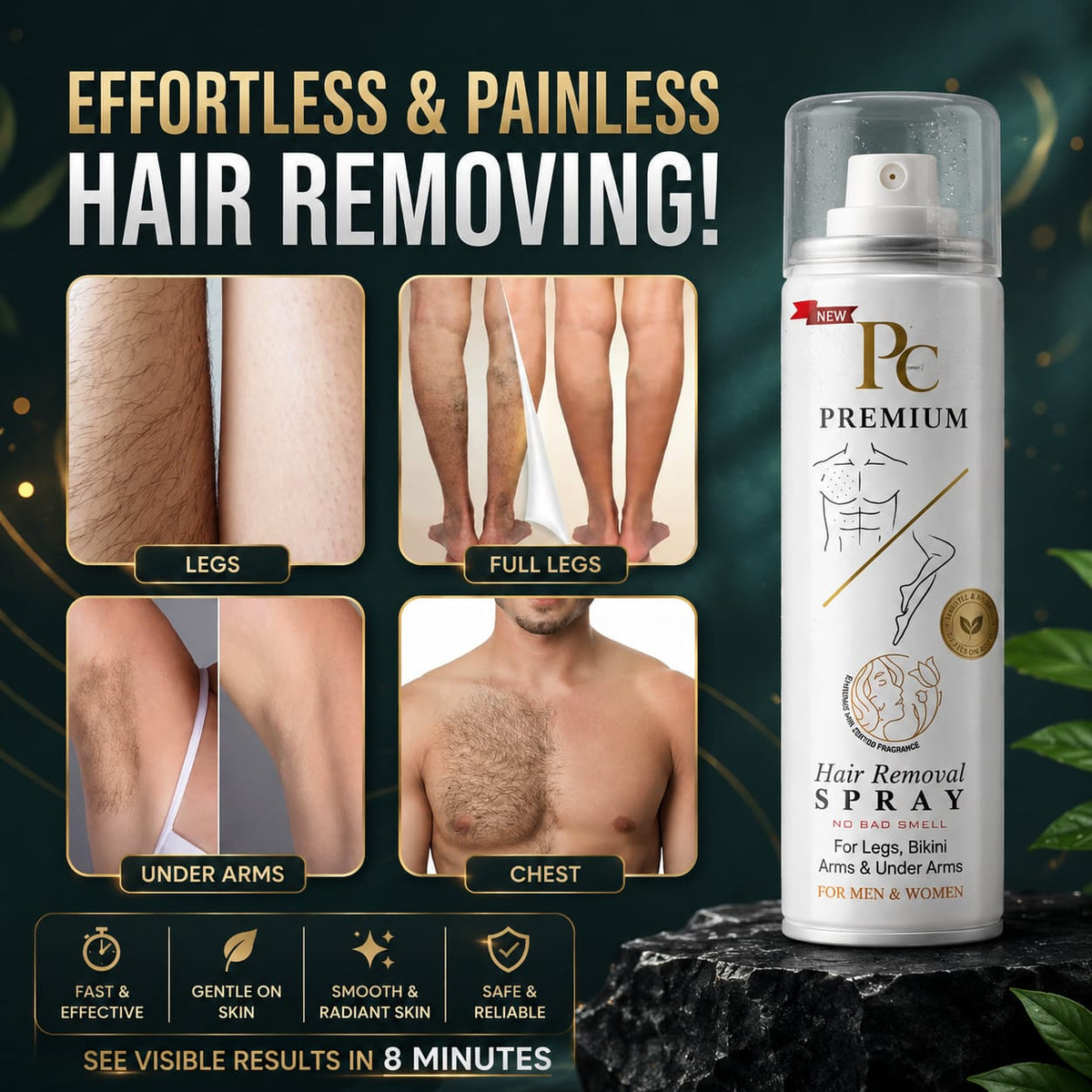 Hair Removal Foaming Spray